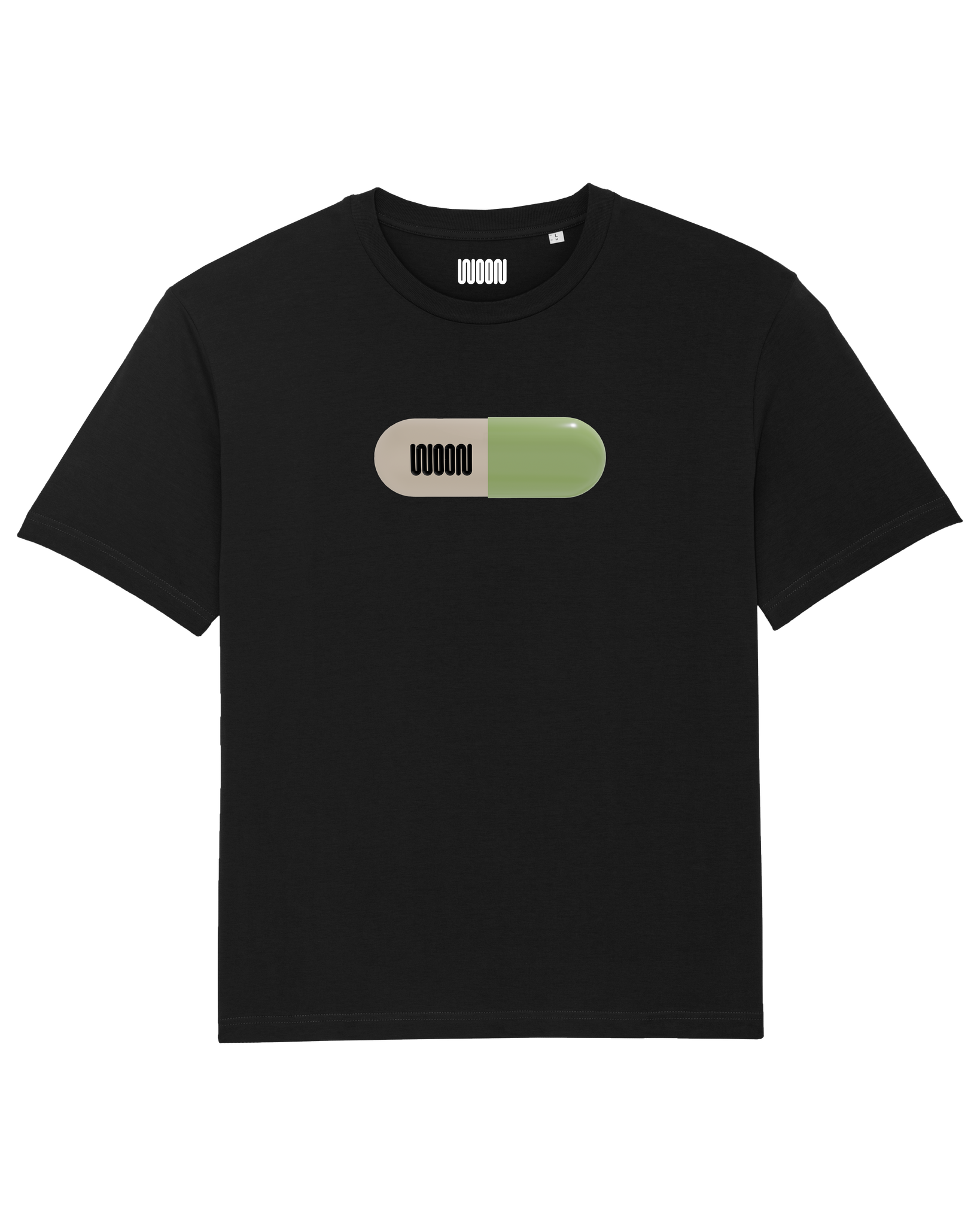 Plastic Pill Capsule Tee // Black